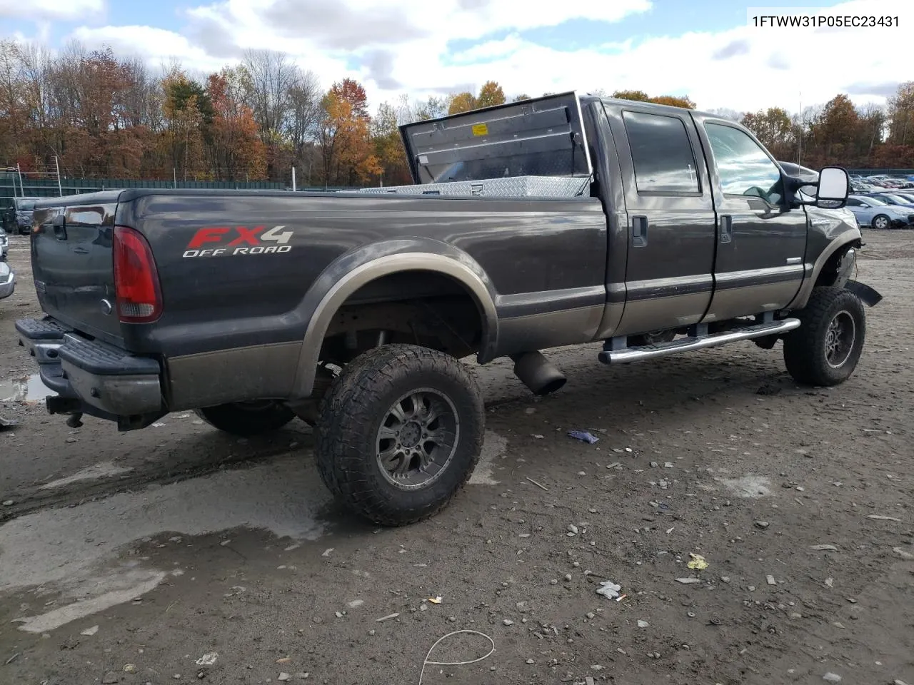 2005 Ford F350 Srw Super Duty VIN: 1FTWW31P05EC23431 Lot: 77537354