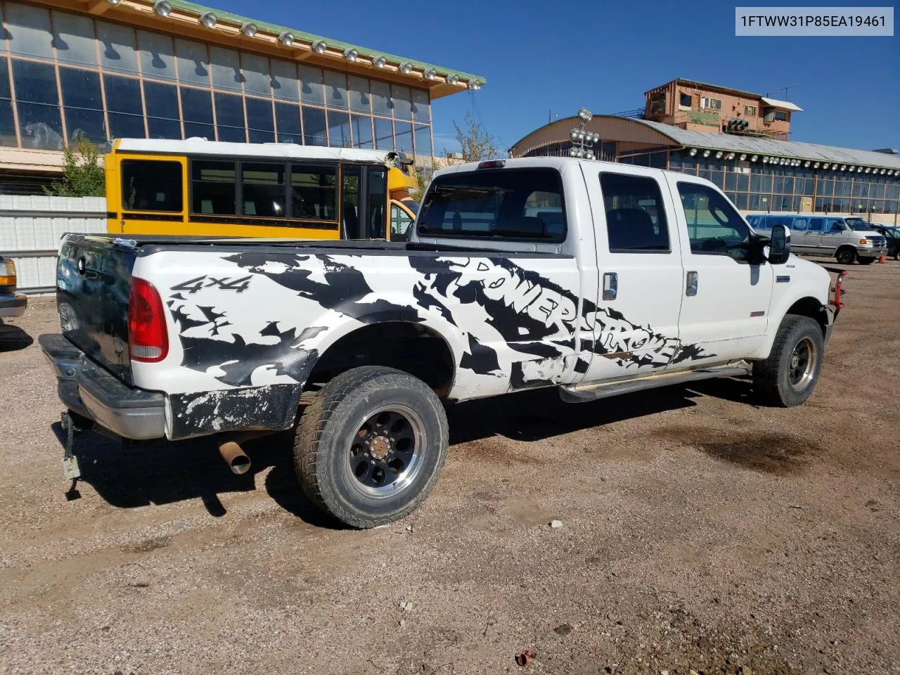 2005 Ford F350 Srw Super Duty VIN: 1FTWW31P85EA19461 Lot: 79070554