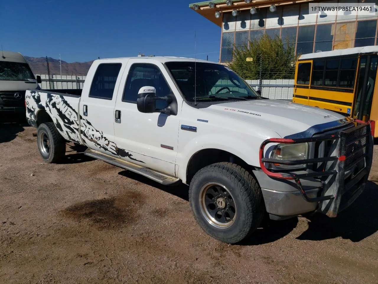 2005 Ford F350 Srw Super Duty VIN: 1FTWW31P85EA19461 Lot: 79070554