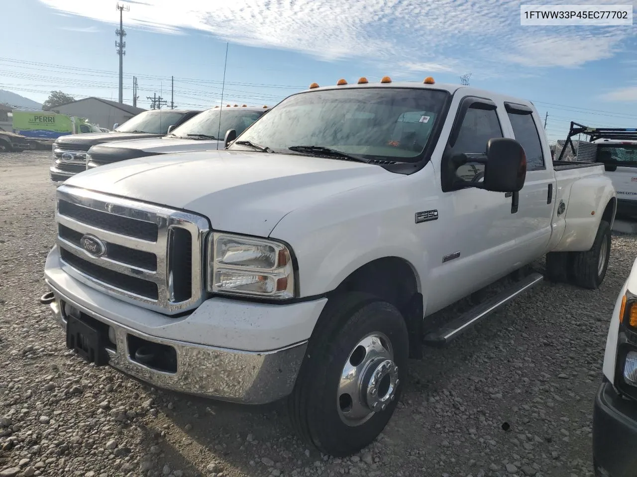 2005 Ford F350 Super Duty VIN: 1FTWW33P45EC77702 Lot: 81974513