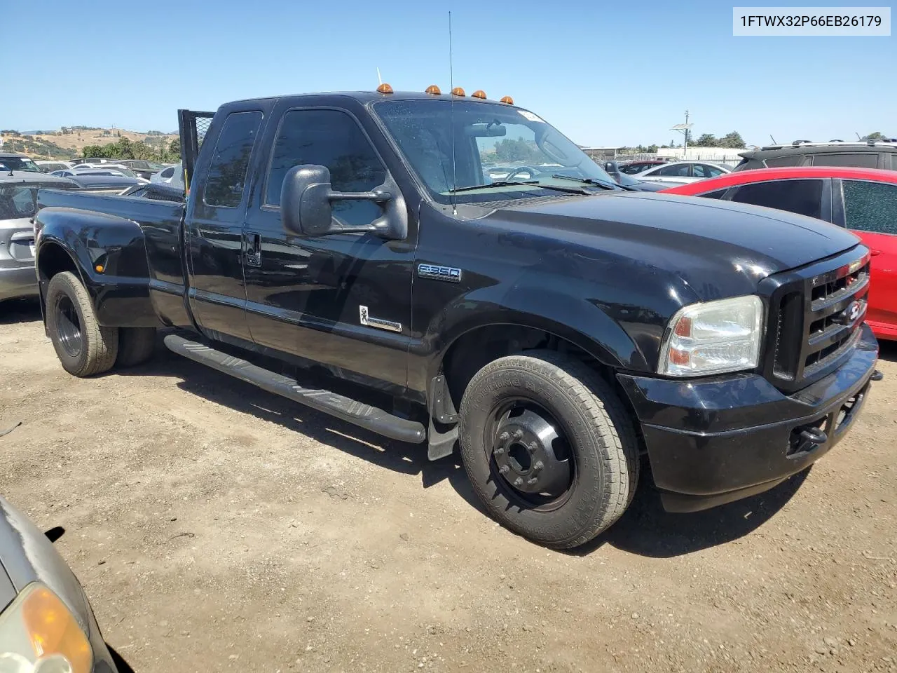 2006 Ford F350 Super Duty VIN: 1FTWX32P66EB26179 Lot: 63834684