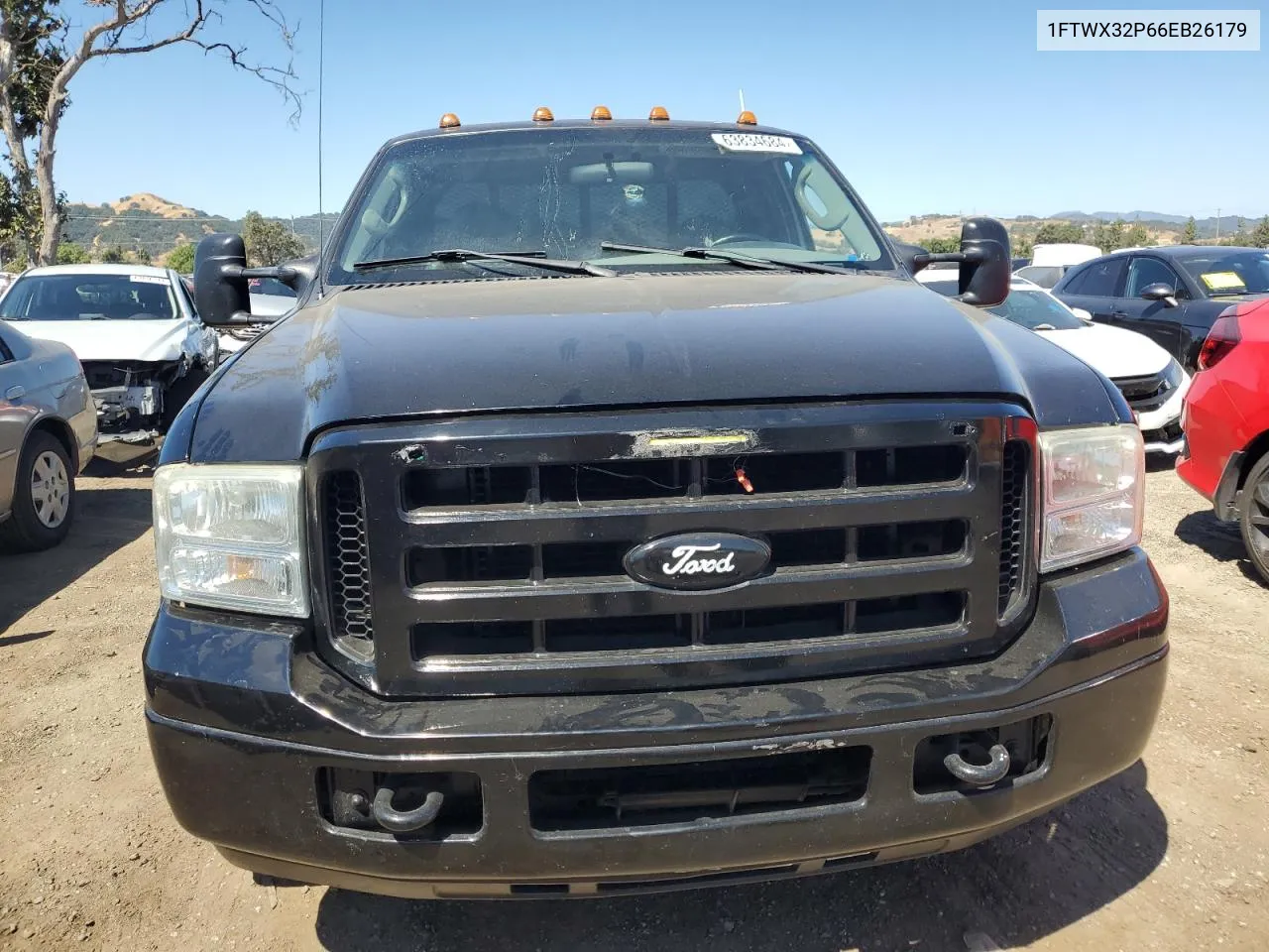 2006 Ford F350 Super Duty VIN: 1FTWX32P66EB26179 Lot: 63834684