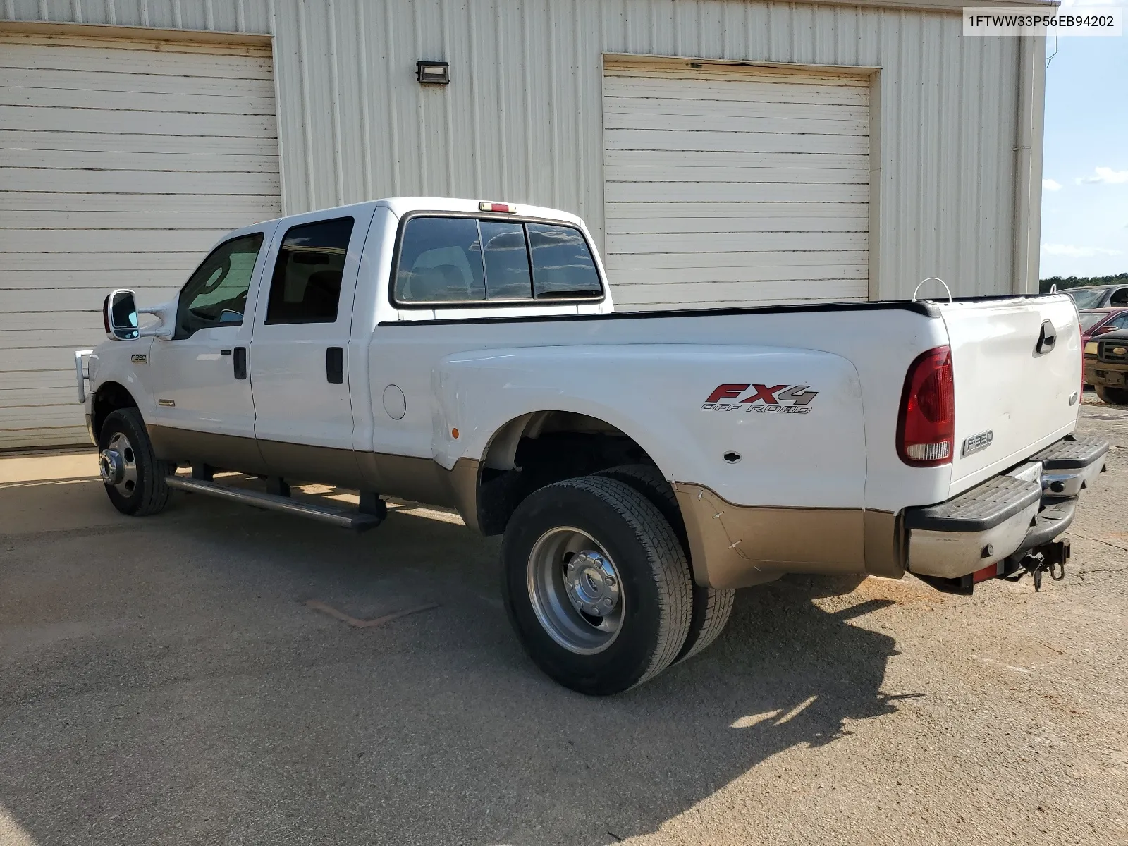 2006 Ford F350 Super Duty VIN: 1FTWW33P56EB94202 Lot: 65182534