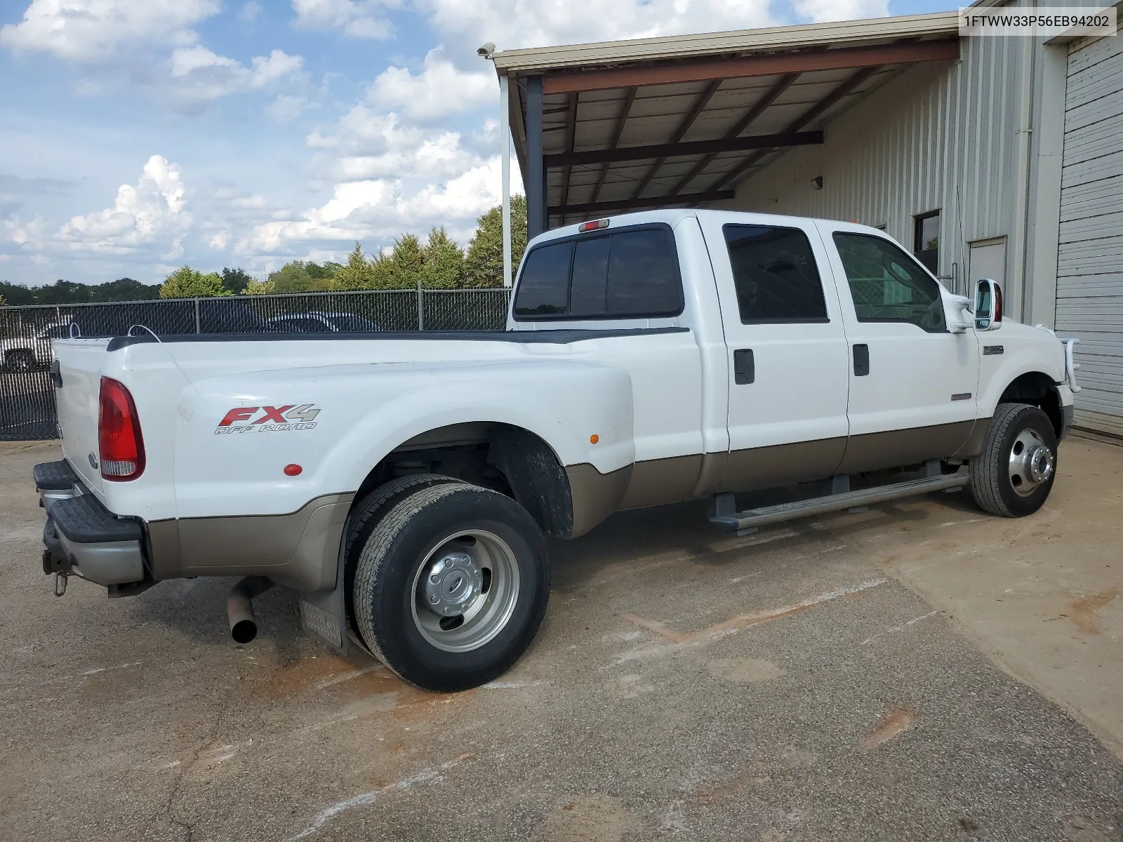 2006 Ford F350 Super Duty VIN: 1FTWW33P56EB94202 Lot: 65182534