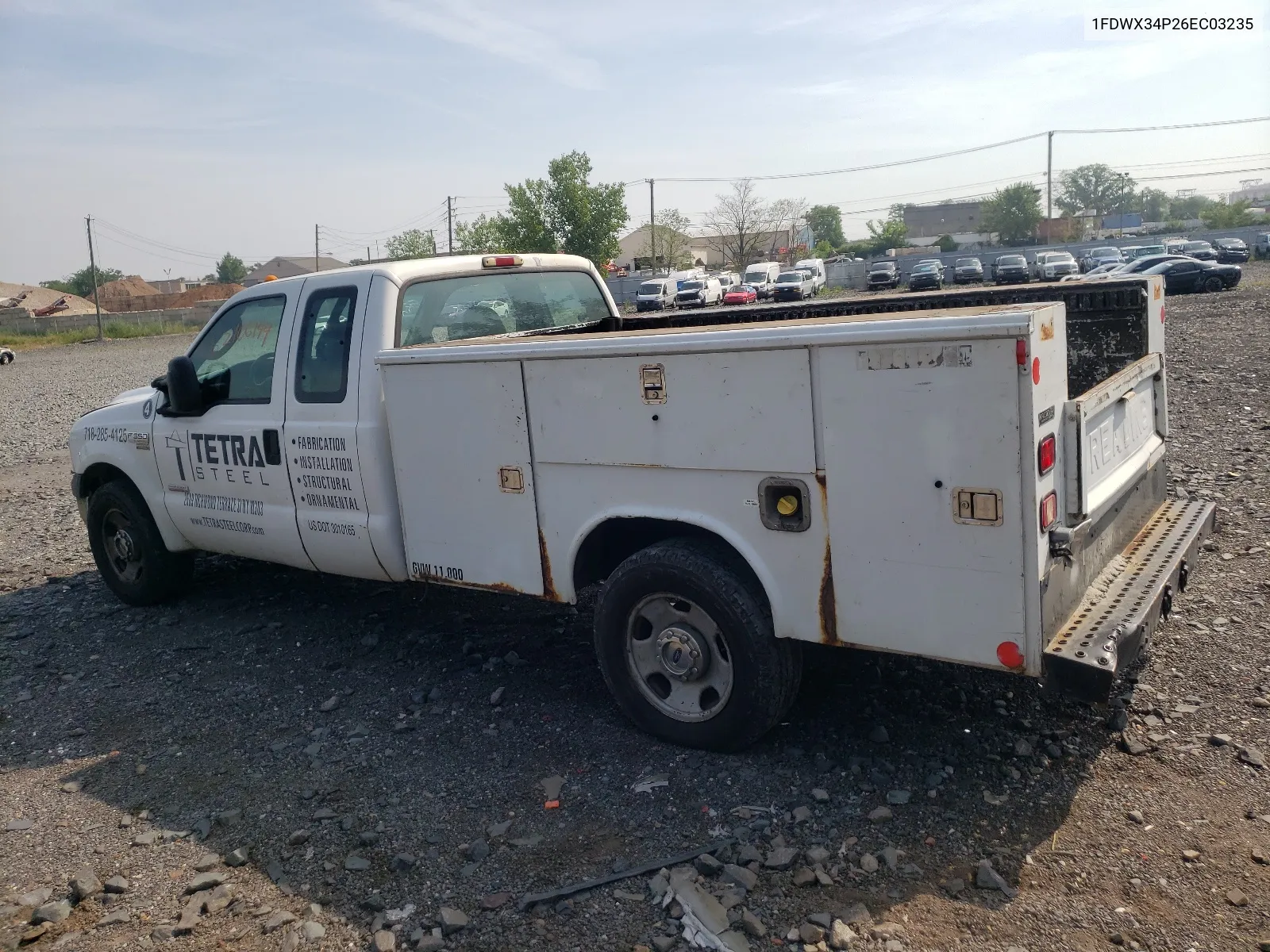 2006 Ford F350 Srw Super Duty VIN: 1FDWX34P26EC03235 Lot: 66046314