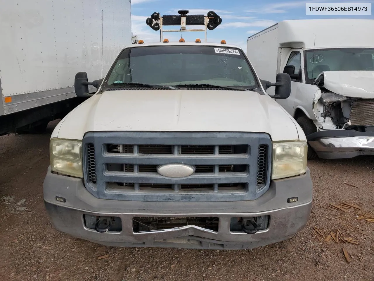 2006 Ford F350 Super Duty VIN: 1FDWF36506EB14973 Lot: 66605224