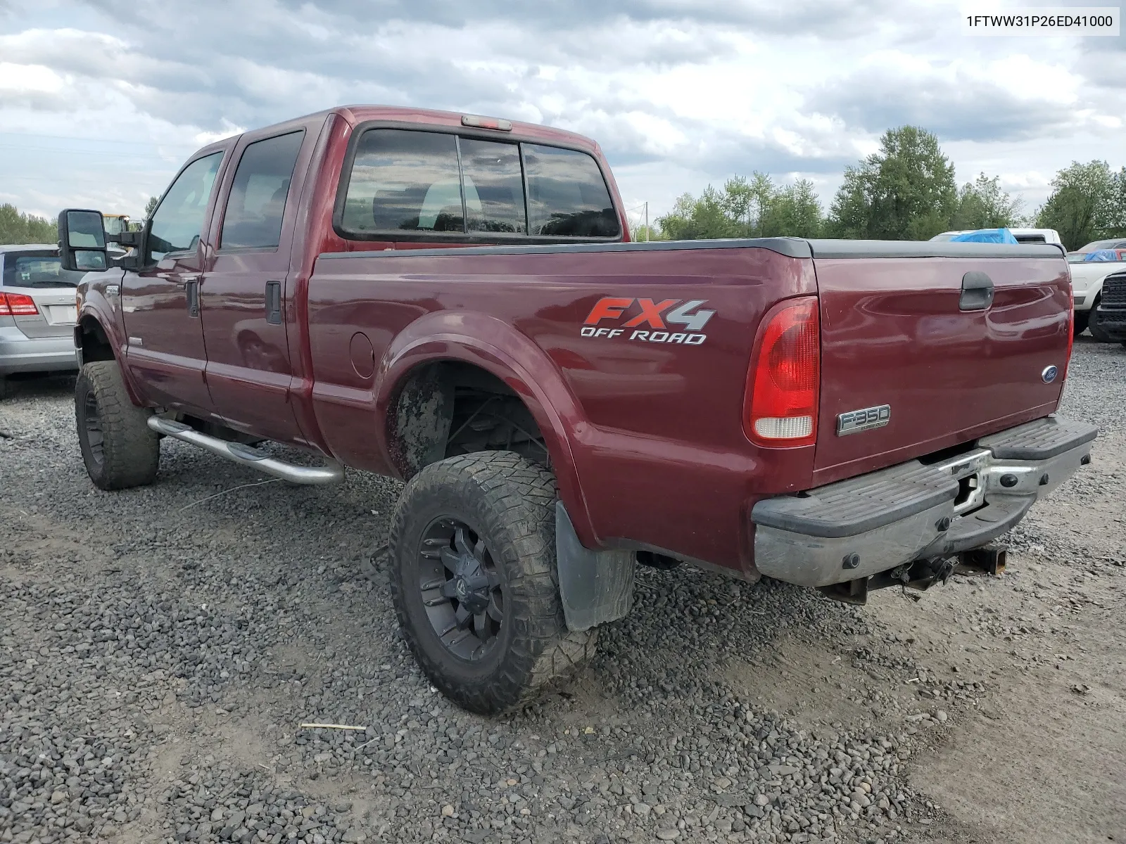 2006 Ford F350 Srw Super Duty VIN: 1FTWW31P26ED41000 Lot: 66663084