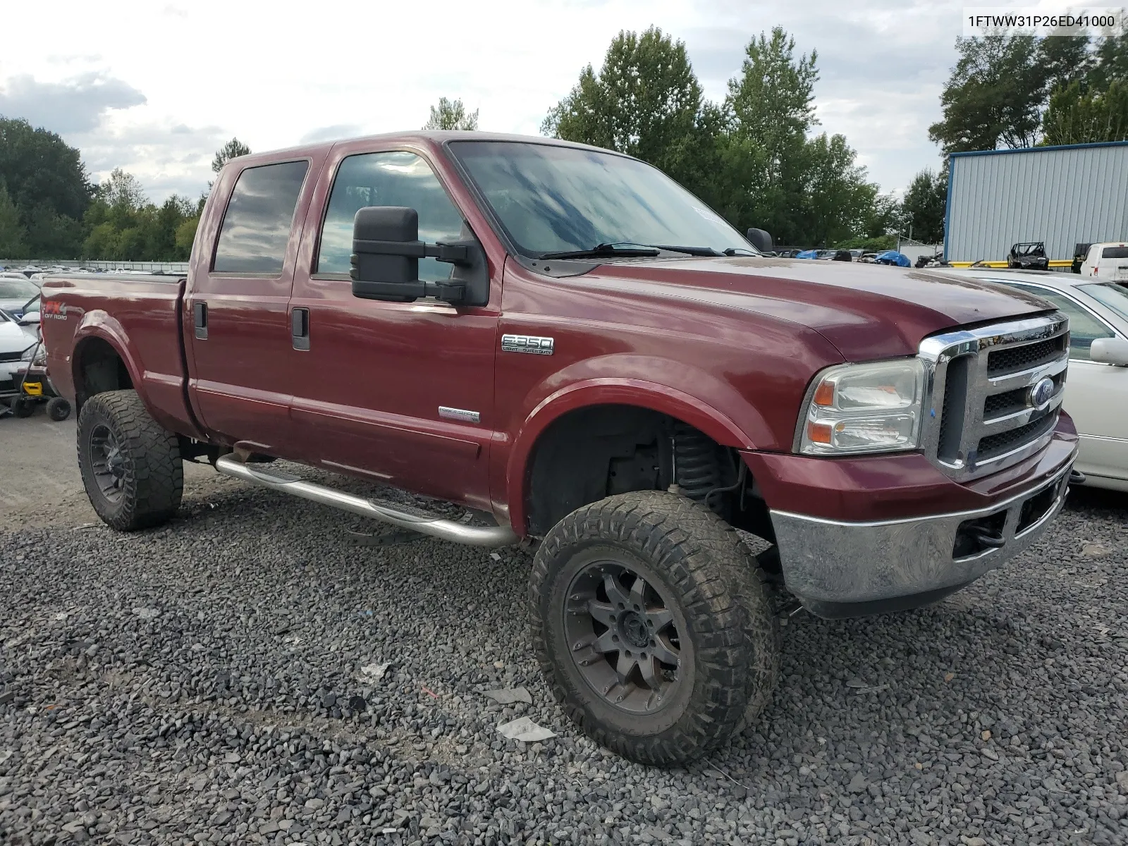 2006 Ford F350 Srw Super Duty VIN: 1FTWW31P26ED41000 Lot: 66663084