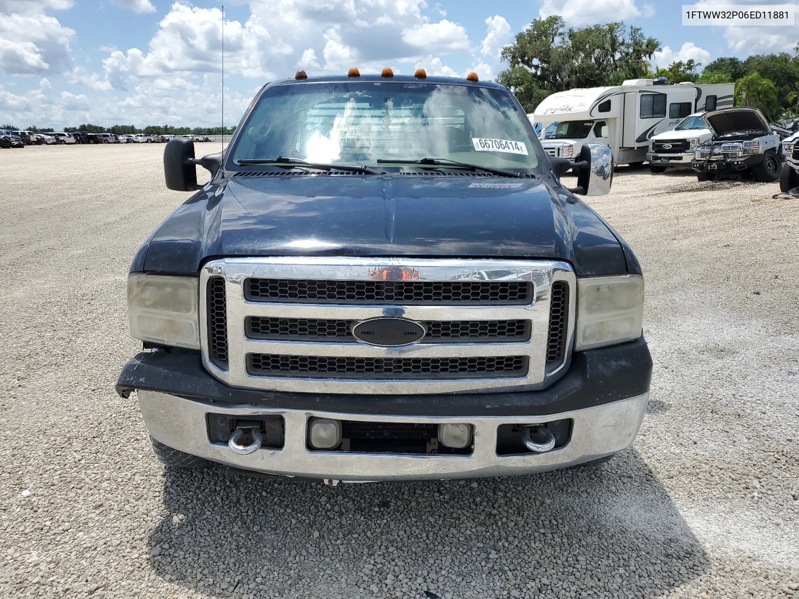 2006 Ford F350 Super Duty VIN: 1FTWW32P06ED11881 Lot: 66706414