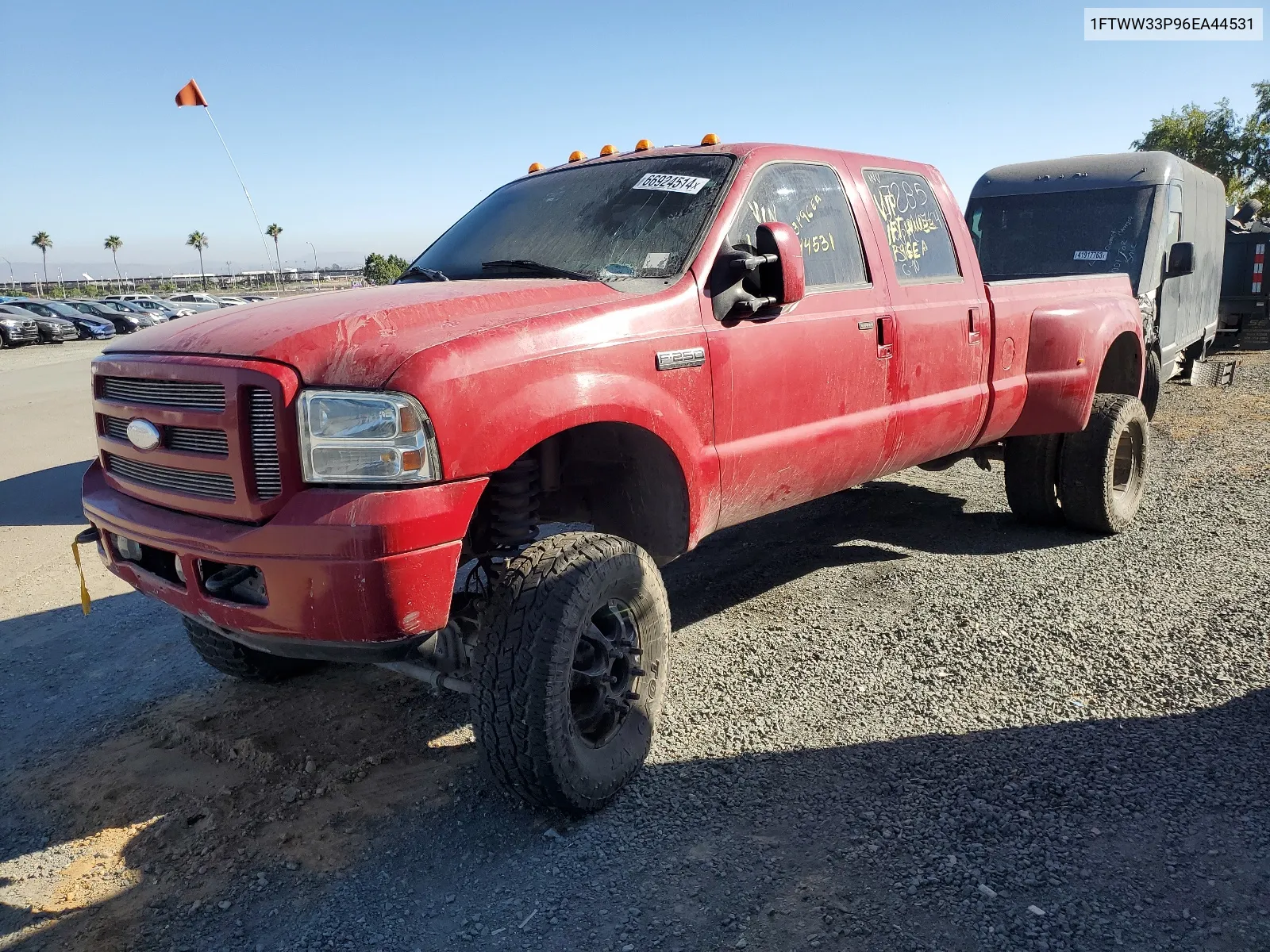 2006 Ford F350 Super Duty VIN: 1FTWW33P96EA44531 Lot: 66924514