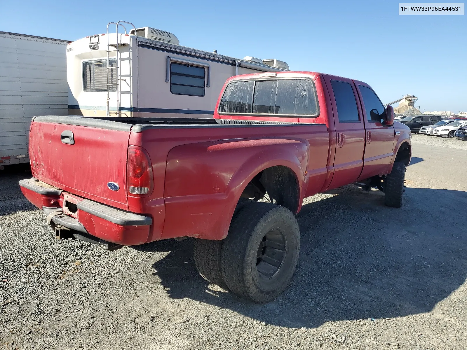 2006 Ford F350 Super Duty VIN: 1FTWW33P96EA44531 Lot: 66924514