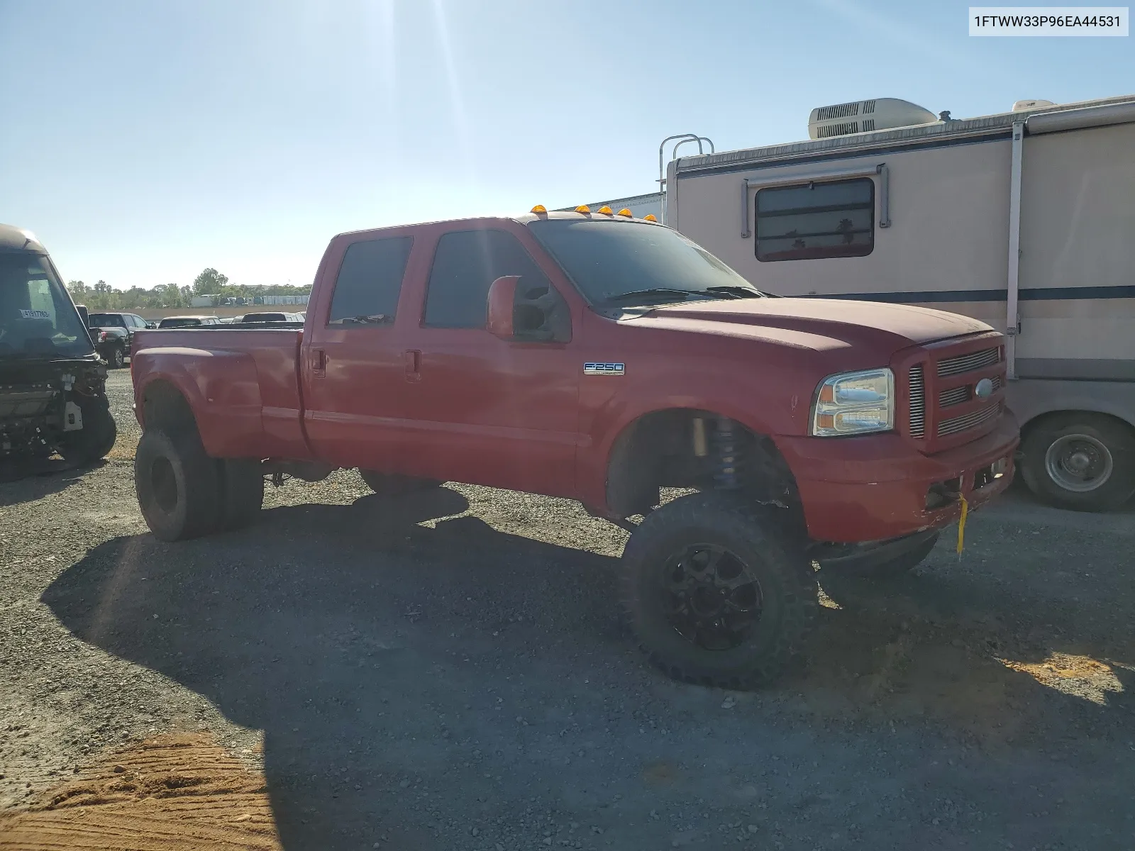 2006 Ford F350 Super Duty VIN: 1FTWW33P96EA44531 Lot: 66924514