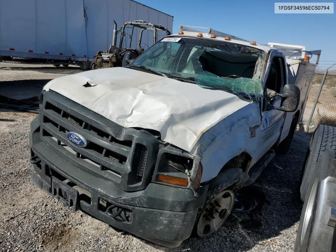 2006 Ford F350 Srw Super Duty VIN: 1FDSF34596EC50794 Lot: 67866704