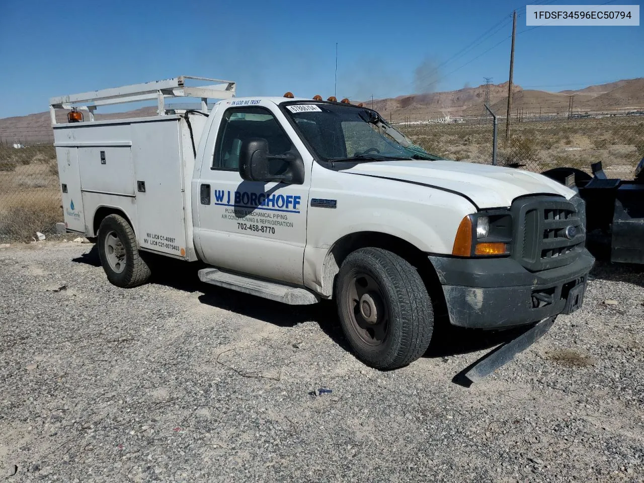 2006 Ford F350 Srw Super Duty VIN: 1FDSF34596EC50794 Lot: 67866704