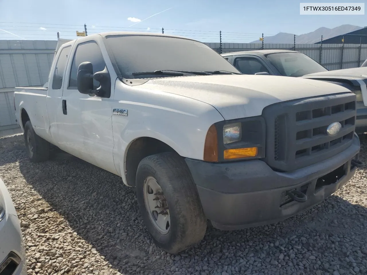 2006 Ford F350 Srw Super Duty VIN: 1FTWX30516ED47349 Lot: 69892384