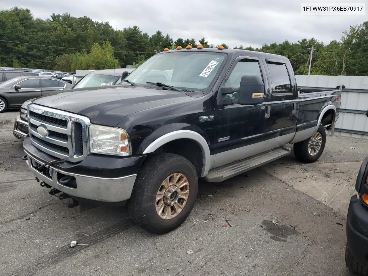 2006 Ford F350 Srw Super Duty VIN: 1FTWW31PX6EB70917 Lot: 71482714