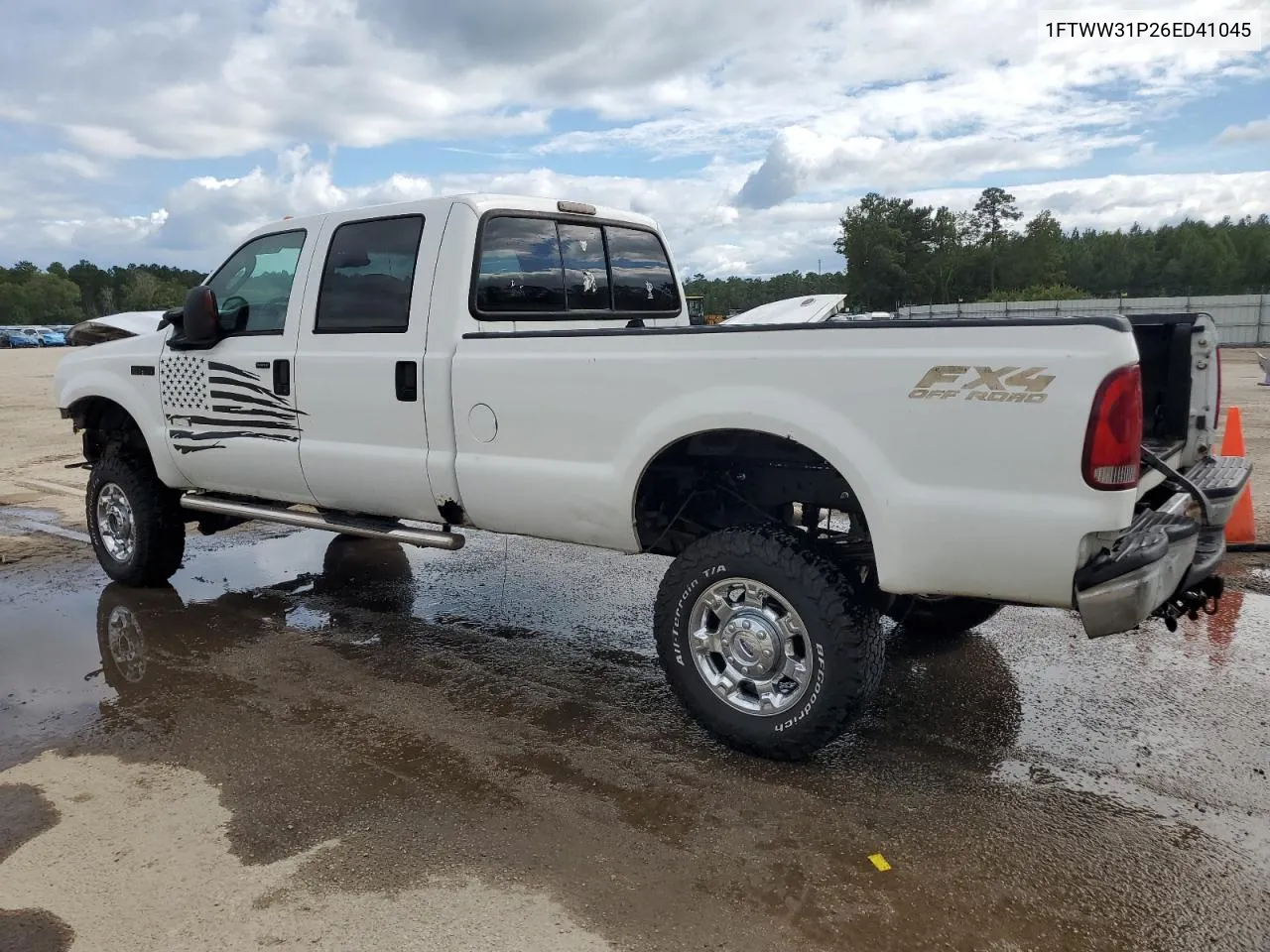 2006 Ford F350 Srw Super Duty VIN: 1FTWW31P26ED41045 Lot: 71628934