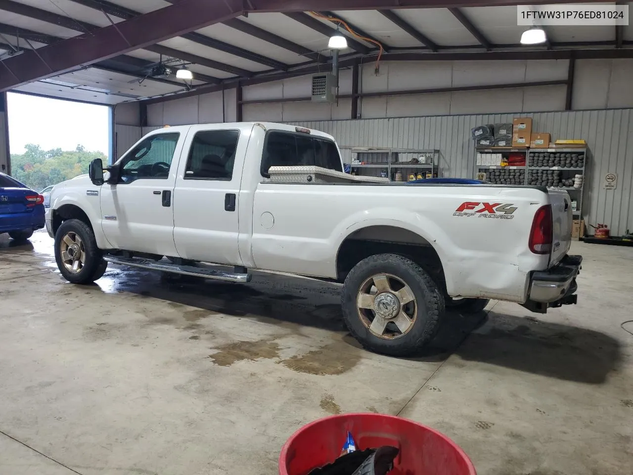 2006 Ford F350 Srw Super Duty VIN: 1FTWW31P76ED81024 Lot: 72053394