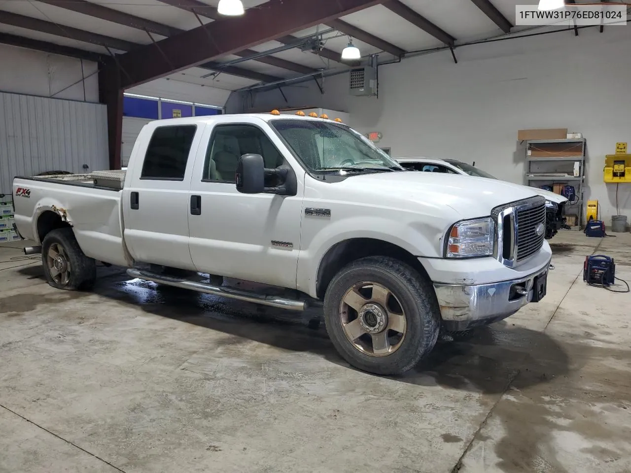 2006 Ford F350 Srw Super Duty VIN: 1FTWW31P76ED81024 Lot: 72053394