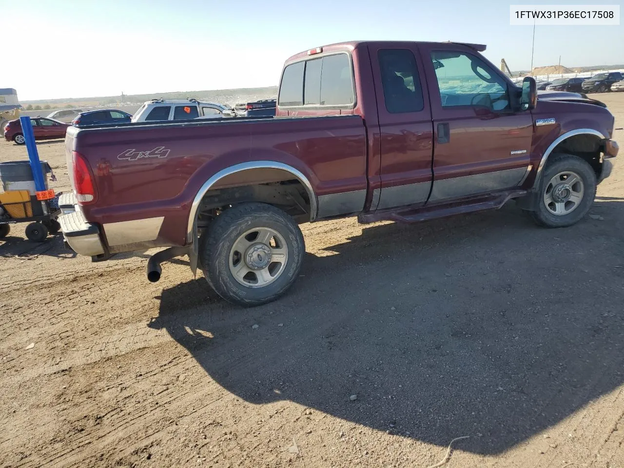 2006 Ford F350 Srw Super Duty VIN: 1FTWX31P36EC17508 Lot: 72334934