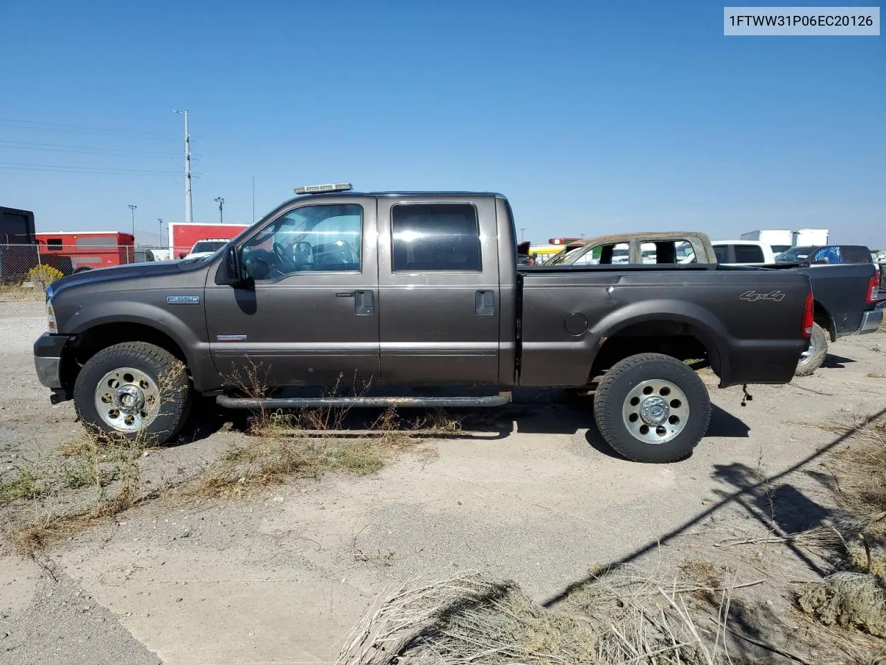 2006 Ford F350 Srw Super Duty VIN: 1FTWW31P06EC20126 Lot: 73207534