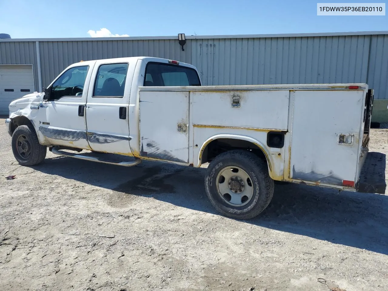 2006 Ford F350 Srw Super Duty VIN: 1FDWW35P36EB20110 Lot: 73274324