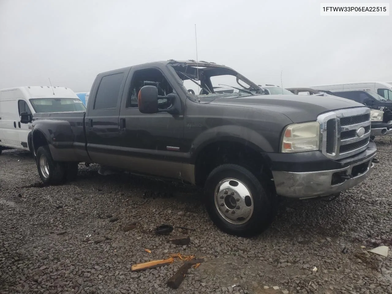 2006 Ford F350 Super Duty VIN: 1FTWW33P06EA22515 Lot: 73305894