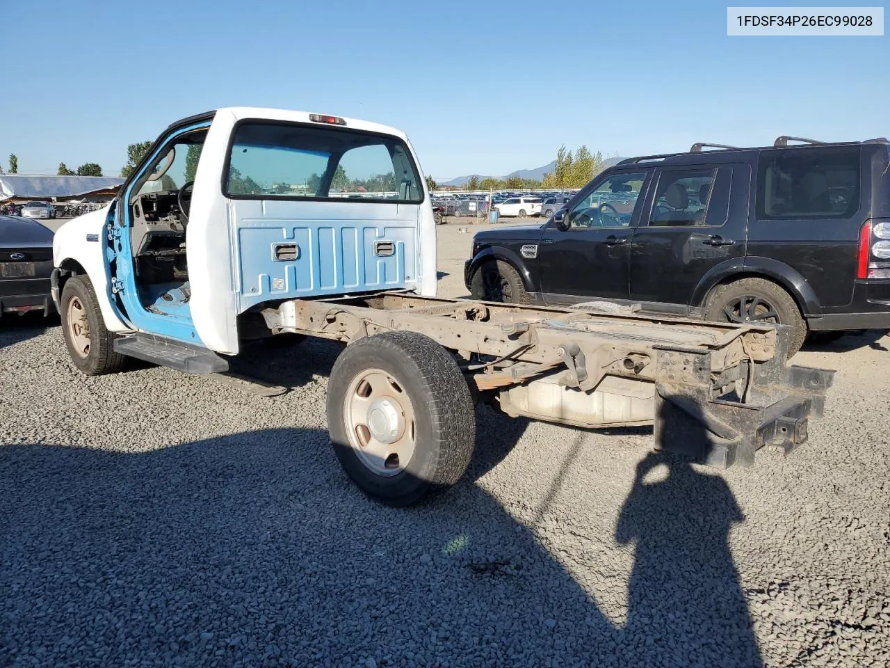 2006 Ford F350 Srw Super Duty VIN: 1FDSF34P26EC99028 Lot: 73406364