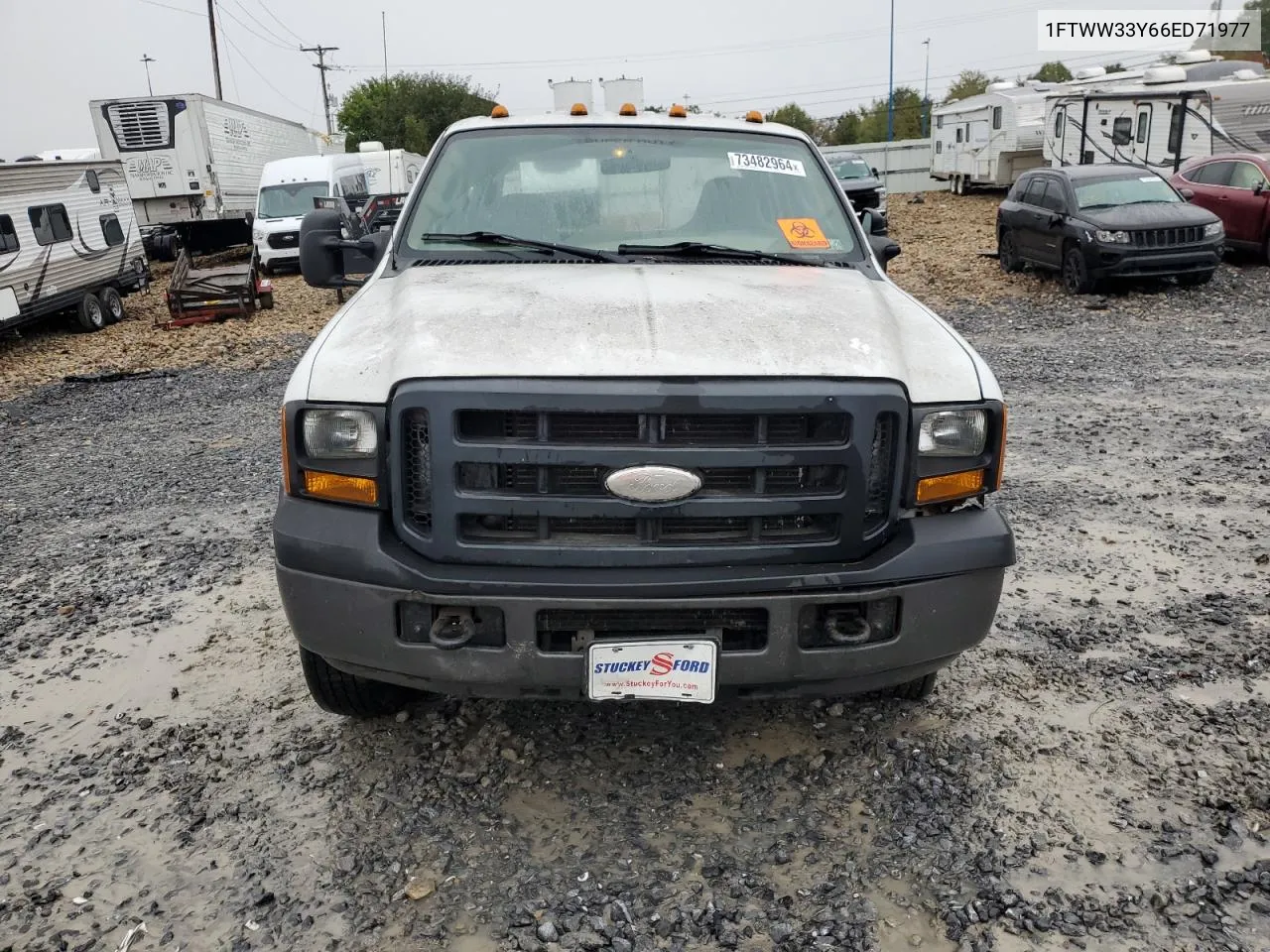 2006 Ford F350 Super Duty VIN: 1FTWW33Y66ED71977 Lot: 73482964