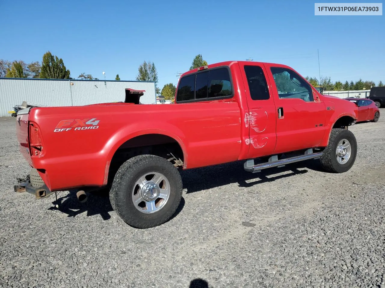 2006 Ford F350 Srw Super Duty VIN: 1FTWX31P06EA73903 Lot: 74477634