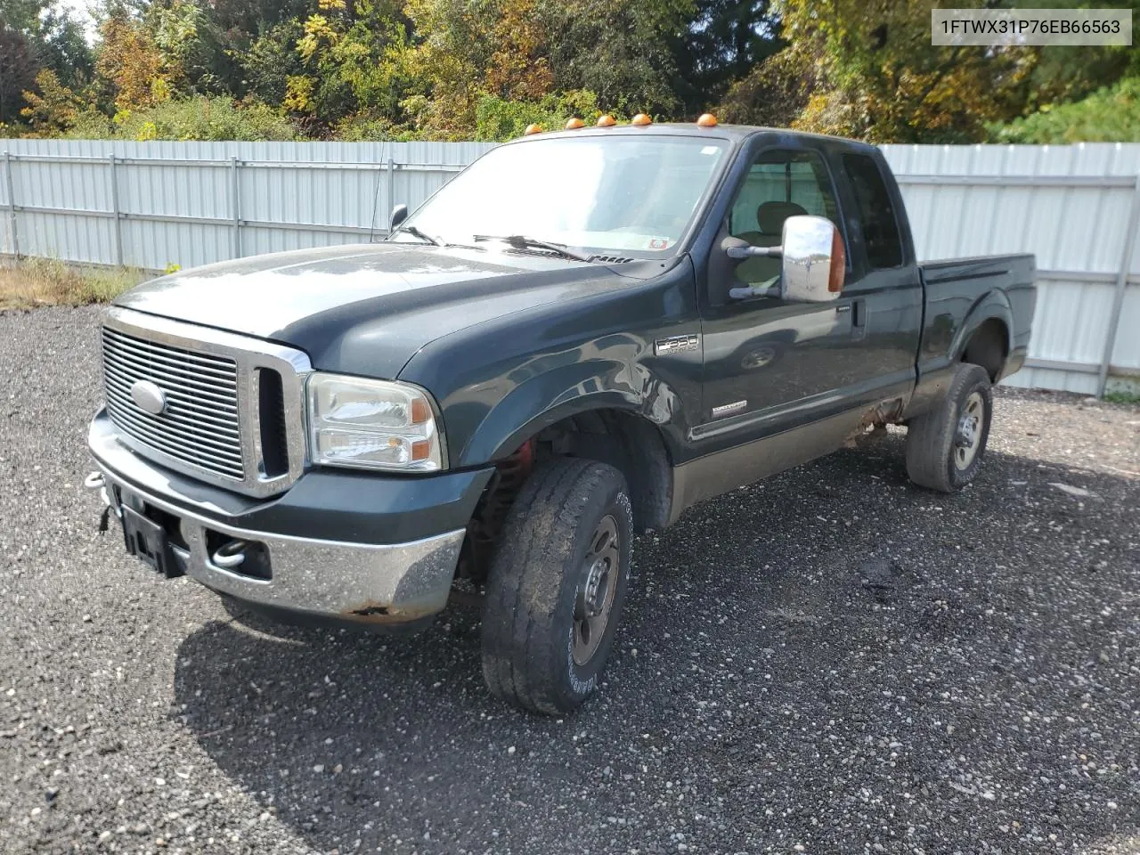 2006 Ford F350 Srw Super Duty VIN: 1FTWX31P76EB66563 Lot: 74546474