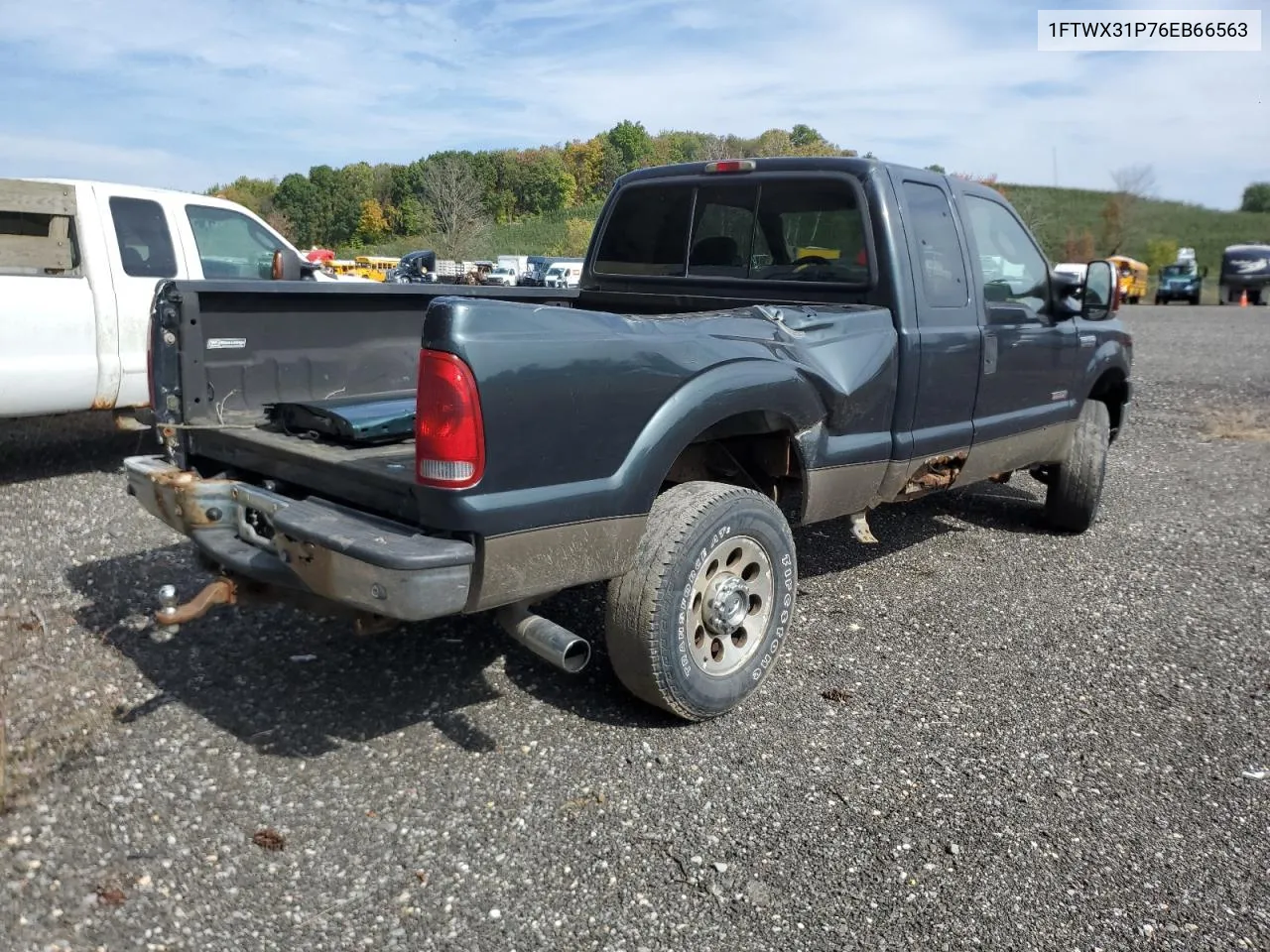 2006 Ford F350 Srw Super Duty VIN: 1FTWX31P76EB66563 Lot: 74546474