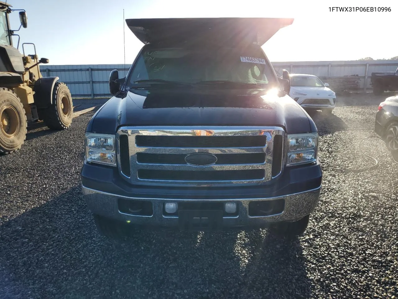 2006 Ford F350 Srw Super Duty VIN: 1FTWX31P06EB10996 Lot: 74663794