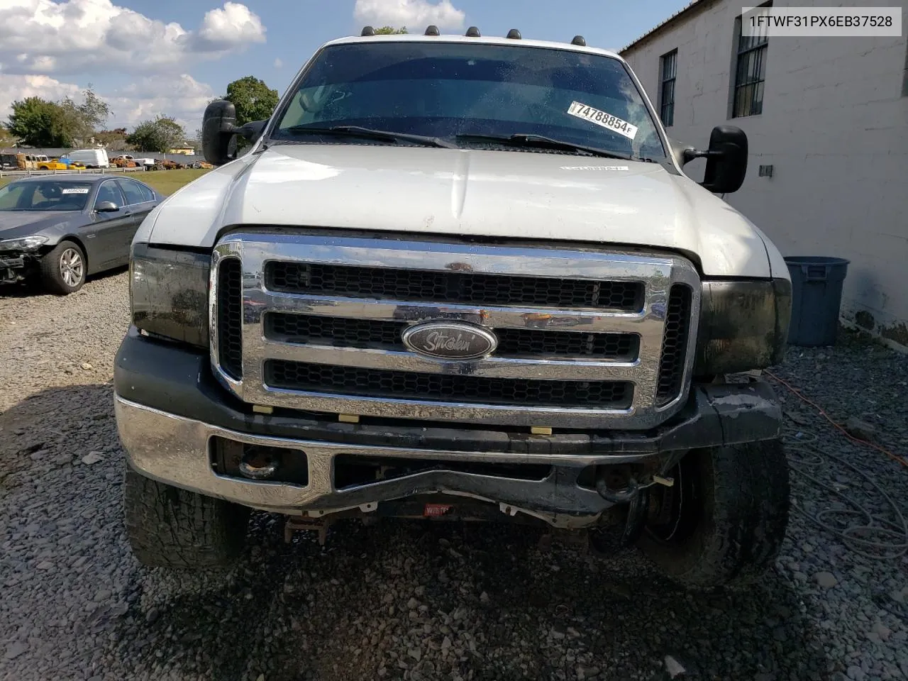 2006 Ford F350 Srw Super Duty VIN: 1FTWF31PX6EB37528 Lot: 74788854