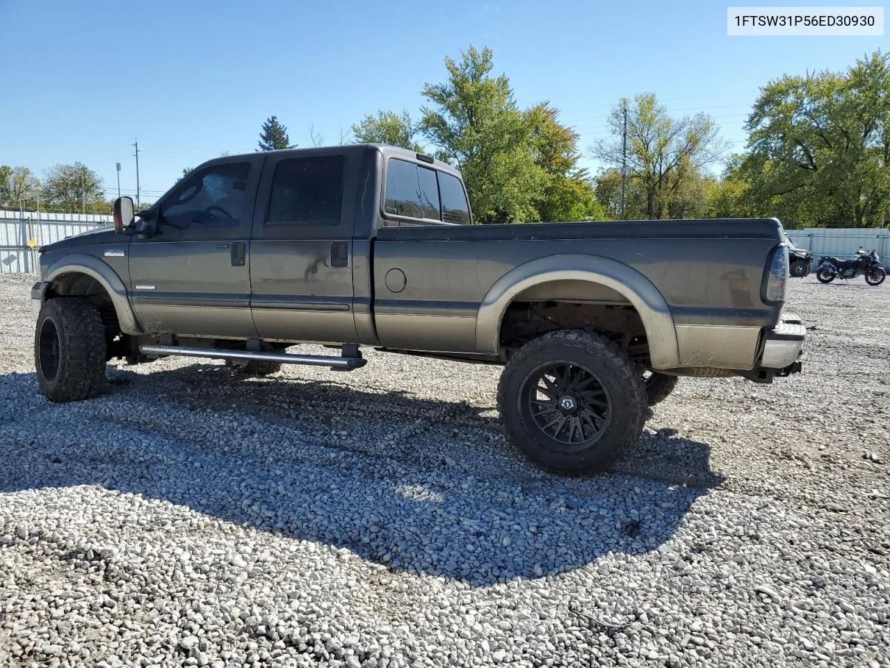 2006 Ford F350 Srw Super Duty VIN: 1FTSW31P56ED30930 Lot: 75002034