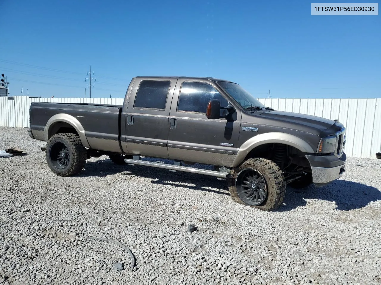 2006 Ford F350 Srw Super Duty VIN: 1FTSW31P56ED30930 Lot: 75002034