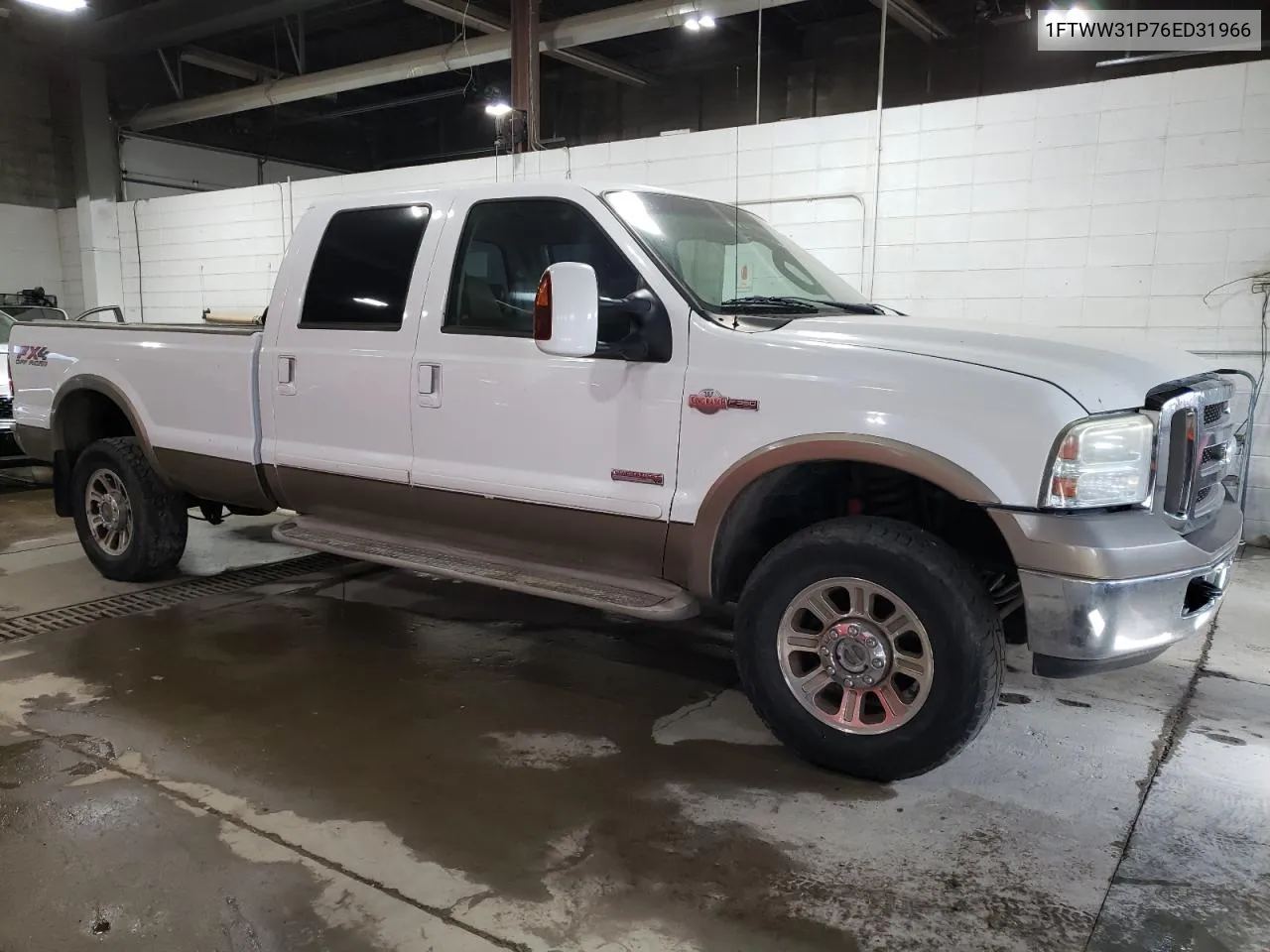 2006 Ford F350 Srw Super Duty VIN: 1FTWW31P76ED31966 Lot: 75109054