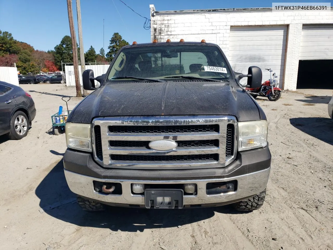 2006 Ford F350 Srw Super Duty VIN: 1FTWX31P46EB66391 Lot: 75463014