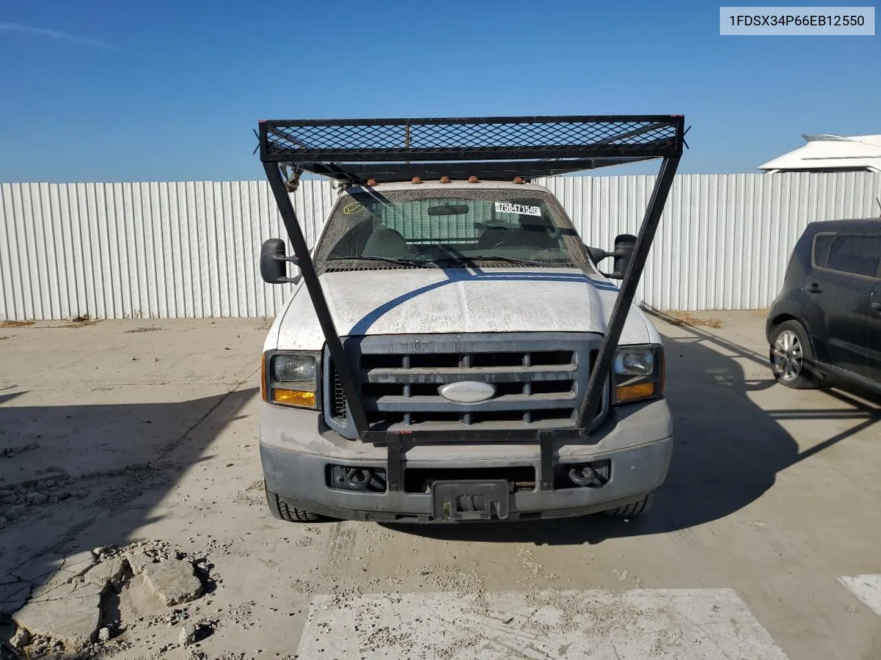 2006 Ford F350 Srw Super Duty VIN: 1FDSX34P66EB12550 Lot: 75647154