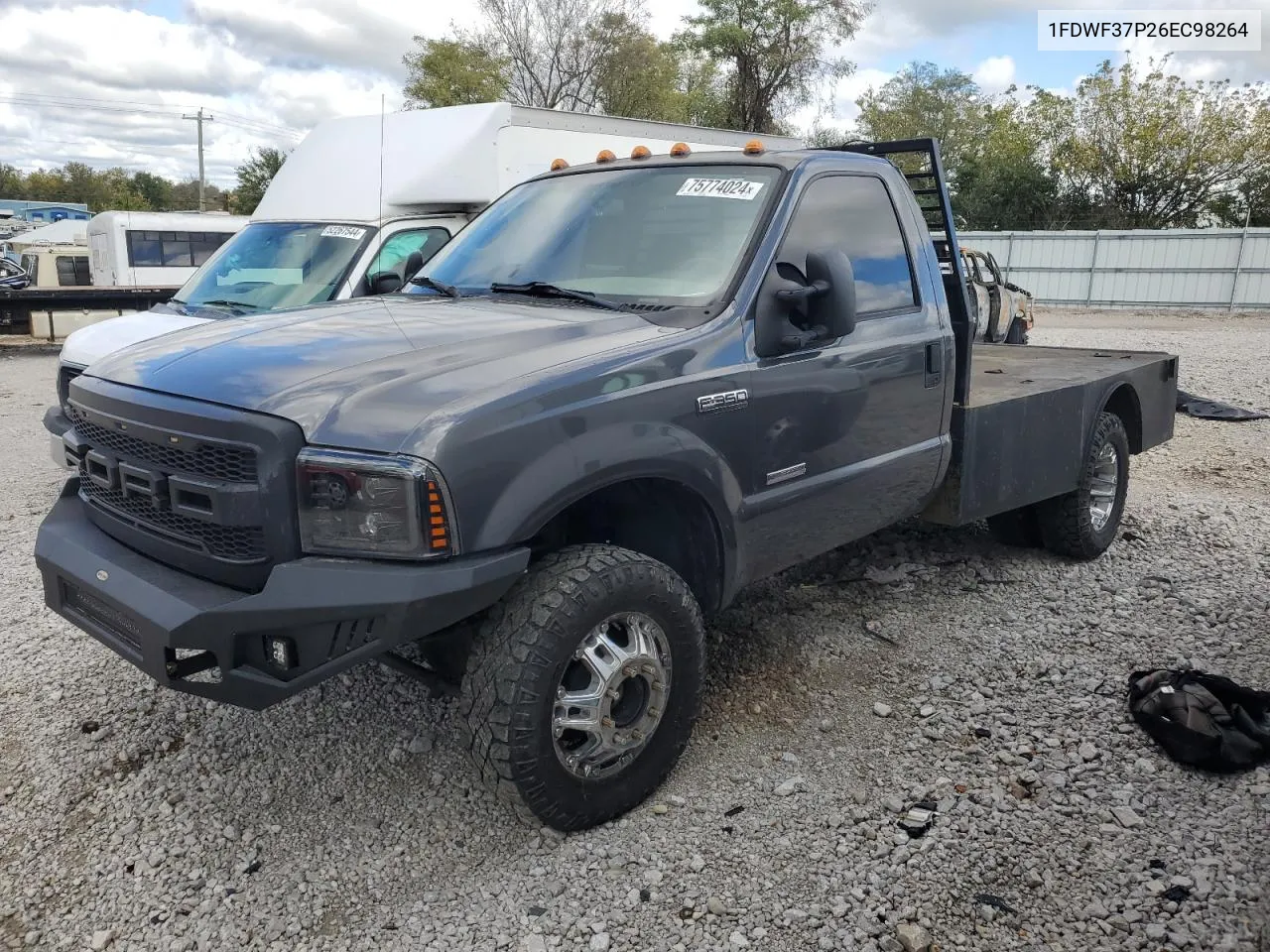 2006 Ford F350 Super Duty VIN: 1FDWF37P26EC98264 Lot: 75774024