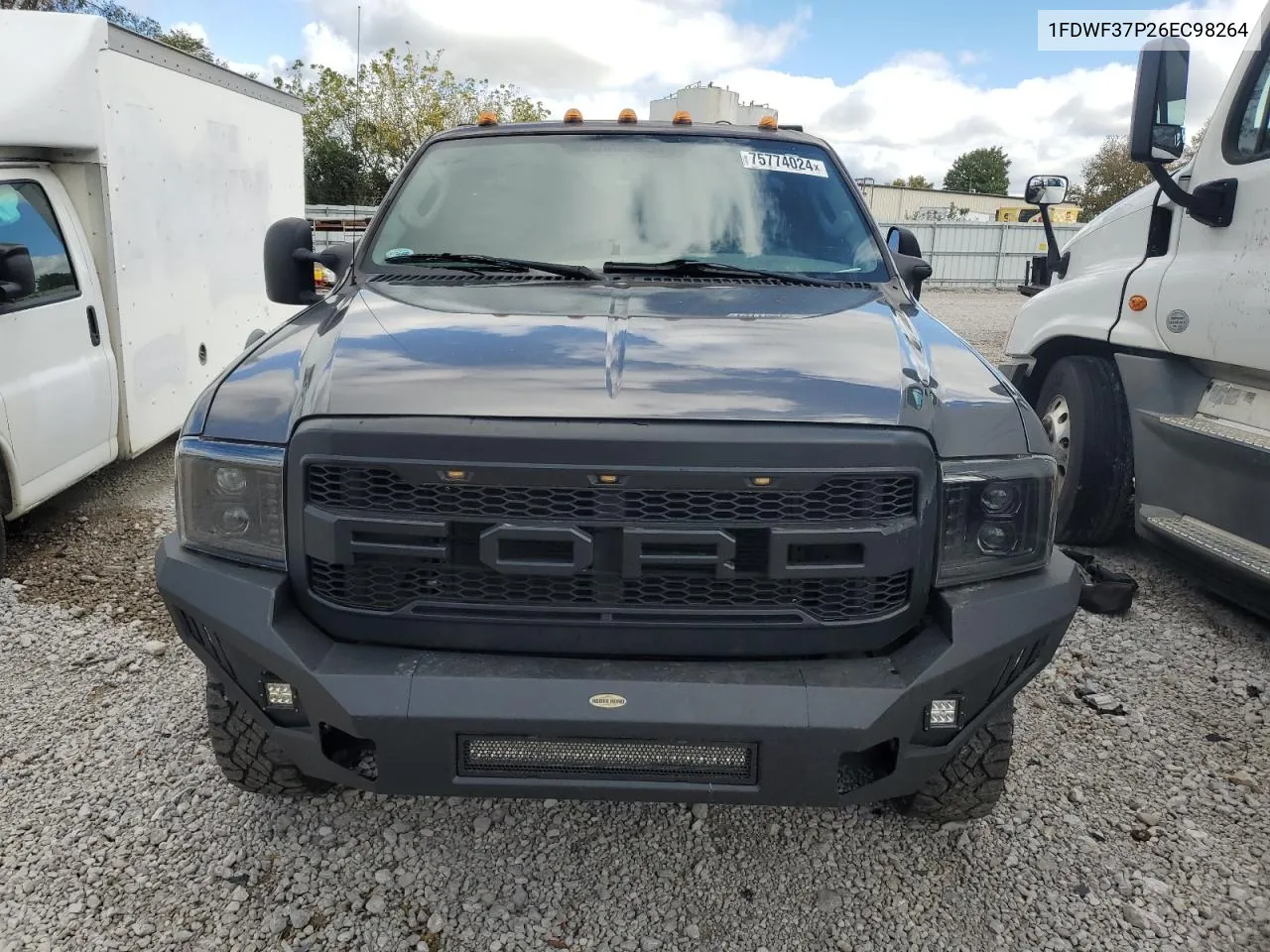 2006 Ford F350 Super Duty VIN: 1FDWF37P26EC98264 Lot: 75774024