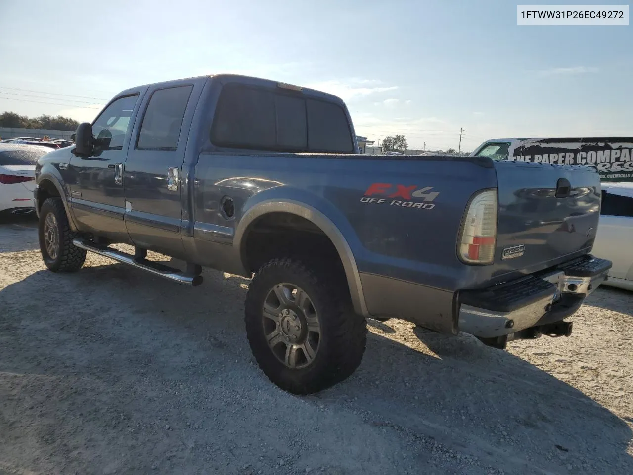 2006 Ford F350 Srw Super Duty VIN: 1FTWW31P26EC49272 Lot: 76196054