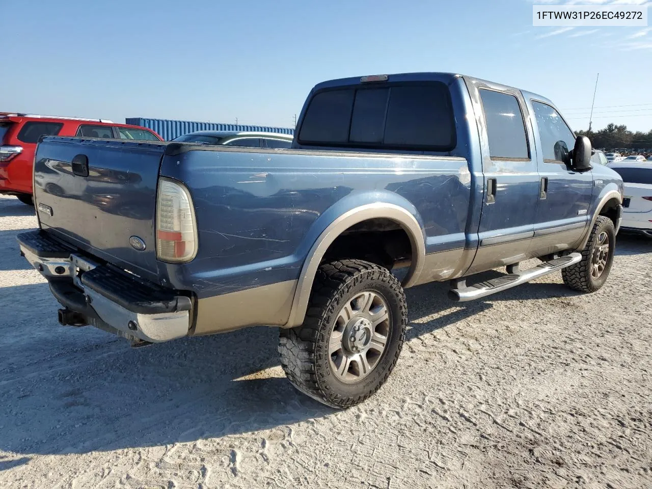 2006 Ford F350 Srw Super Duty VIN: 1FTWW31P26EC49272 Lot: 76196054