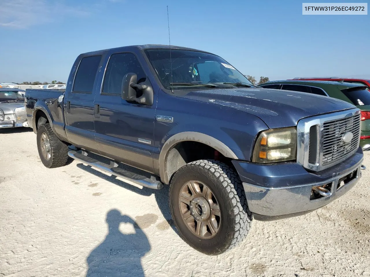 2006 Ford F350 Srw Super Duty VIN: 1FTWW31P26EC49272 Lot: 76196054