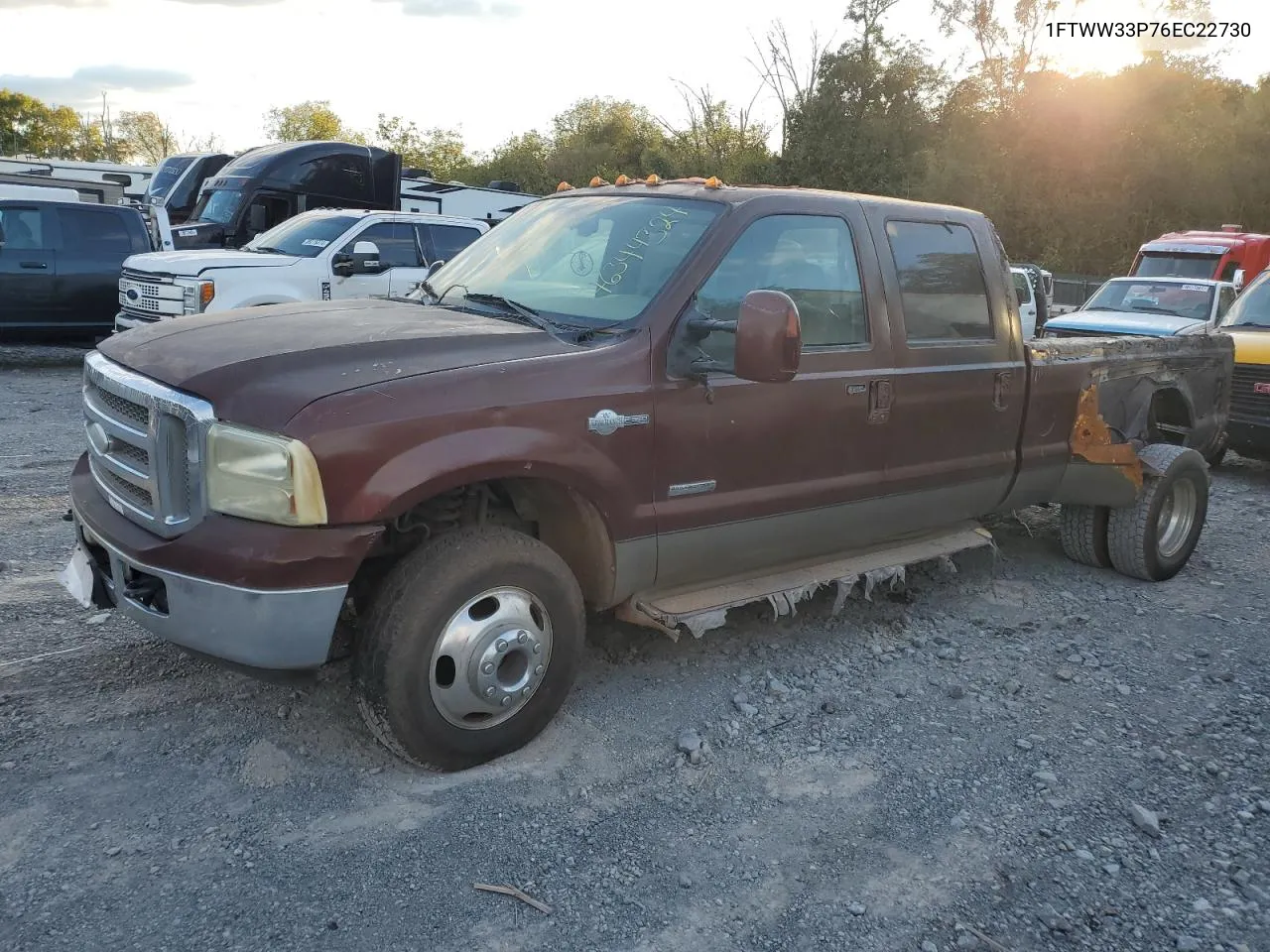 2006 Ford F350 Super Duty VIN: 1FTWW33P76EC22730 Lot: 76344324