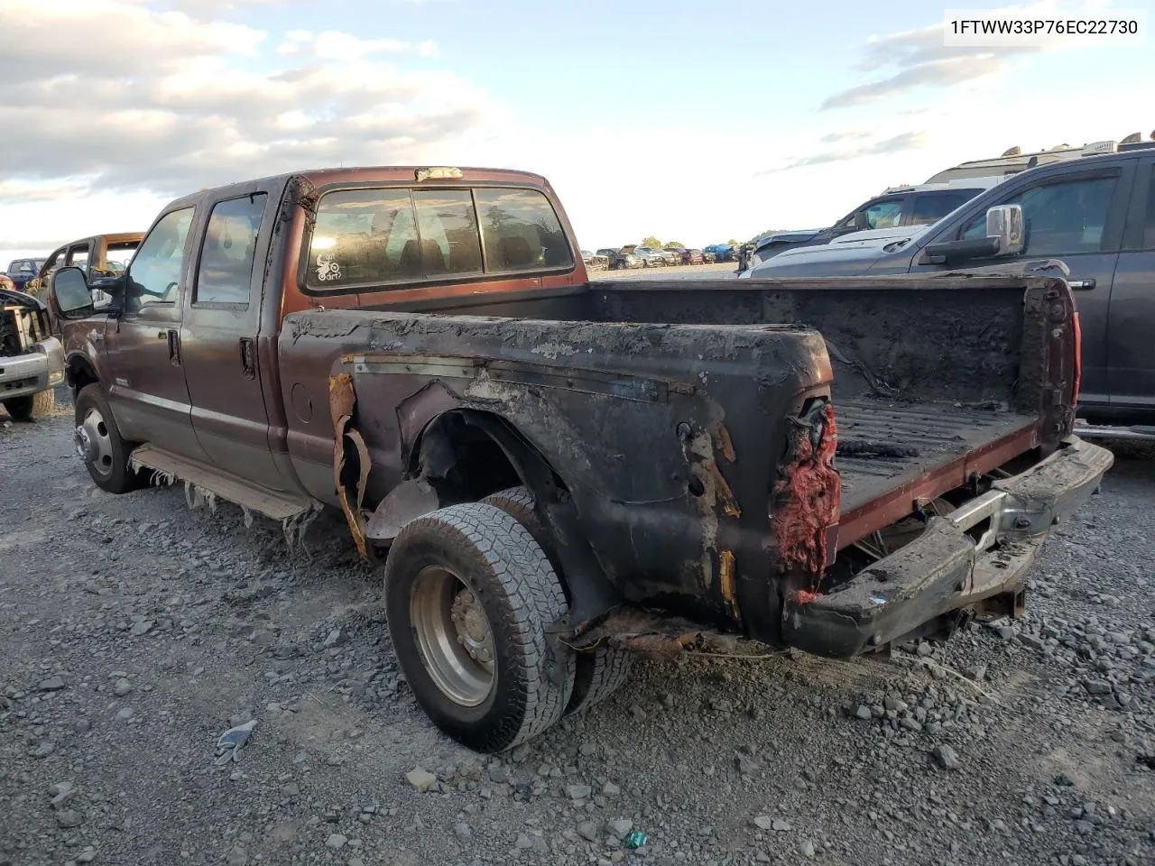 2006 Ford F350 Super Duty VIN: 1FTWW33P76EC22730 Lot: 76344324