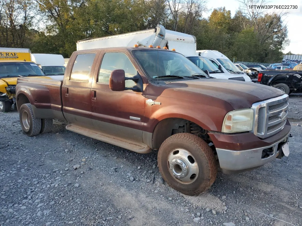 2006 Ford F350 Super Duty VIN: 1FTWW33P76EC22730 Lot: 76344324