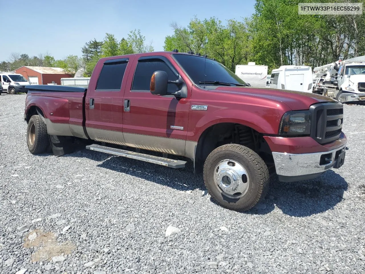 2006 Ford F350 Super Duty VIN: 1FTWW33P16EC55299 Lot: 76589754