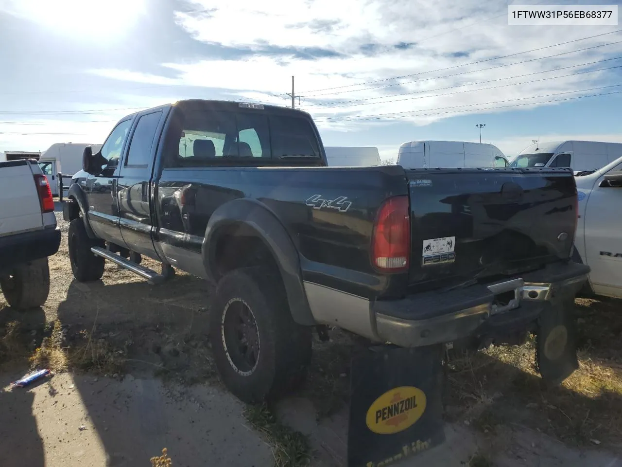 2006 Ford F350 Srw Super Duty VIN: 1FTWW31P56EB68377 Lot: 76630064