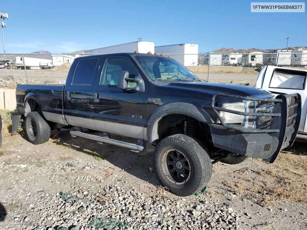 2006 Ford F350 Srw Super Duty VIN: 1FTWW31P56EB68377 Lot: 76630064